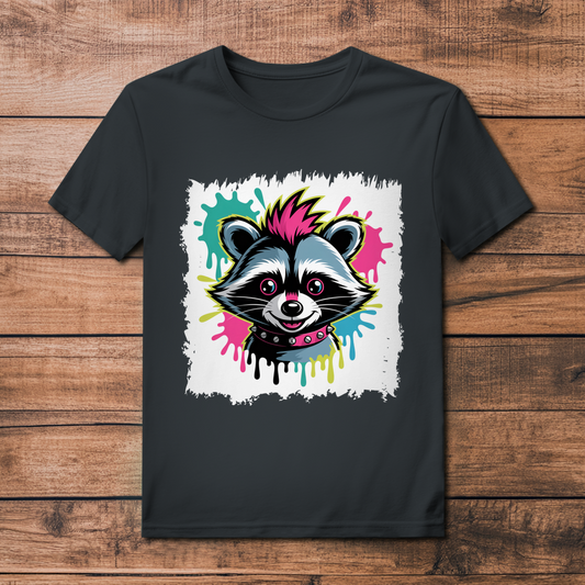 Punker Waschbär