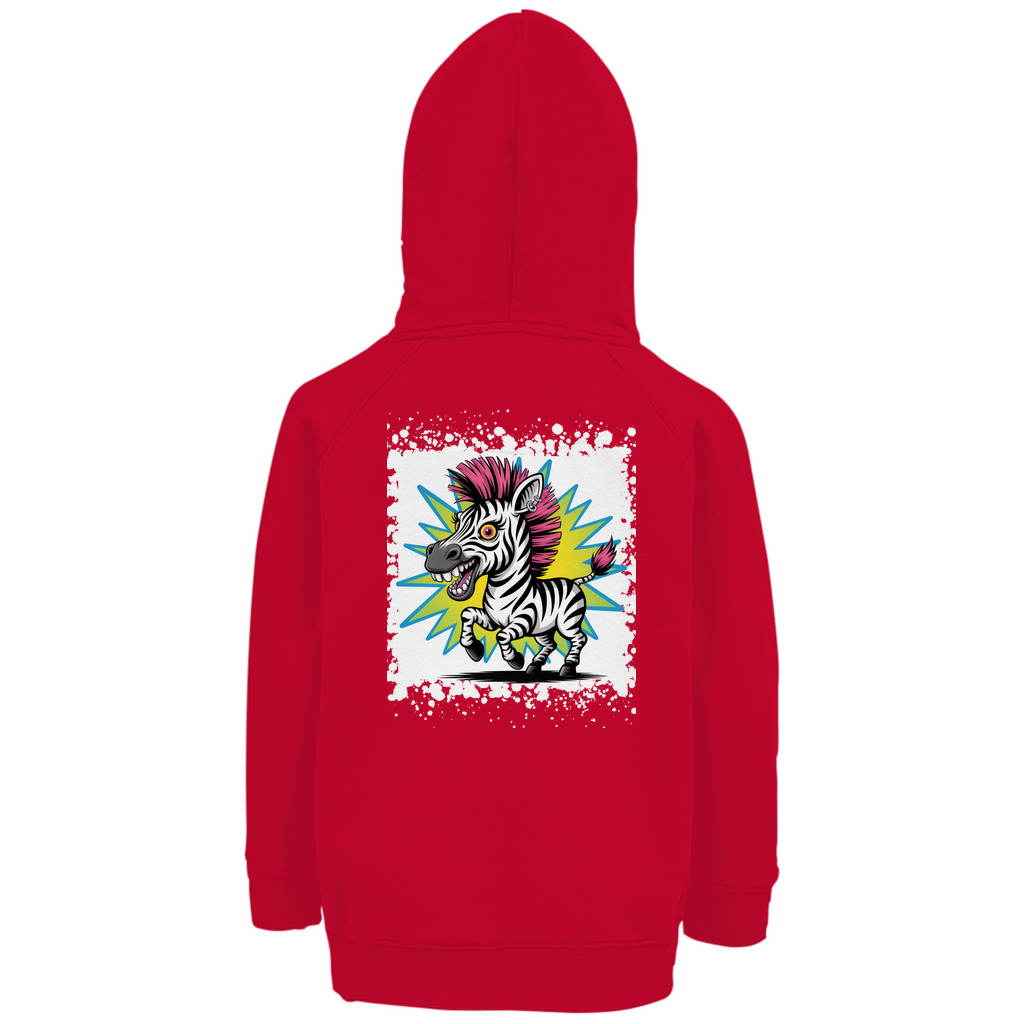 Verrücktes Zebra ( DTF / Hinten )