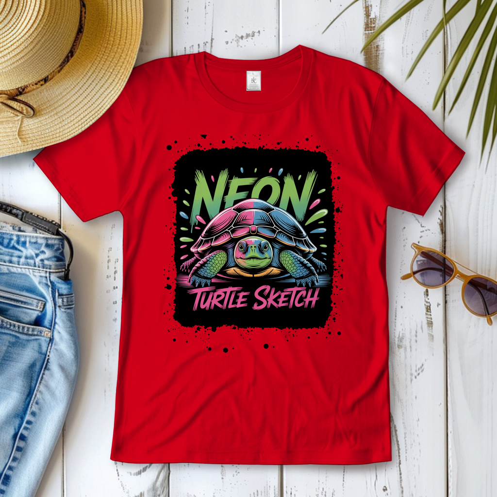 NEON TURTLE ( DTF / Vorne )