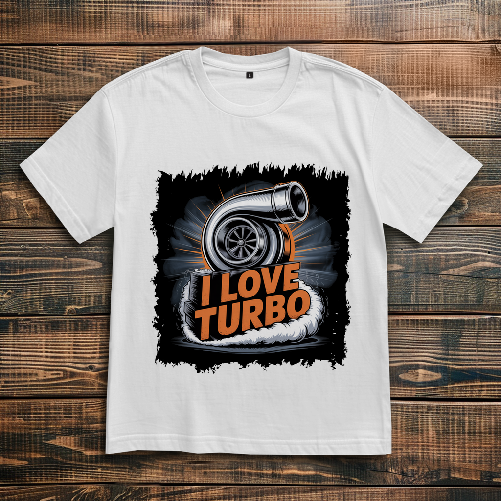 I LOVE TURBO ( DTF / Vorne )