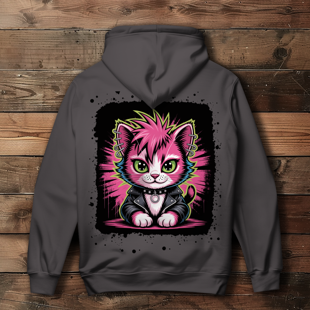 PUNK-CAT ( DTF / Hinten )
