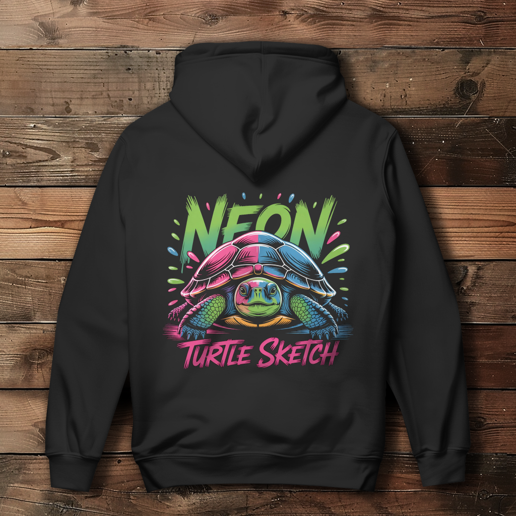 NEON TURTLE ( DTF / Hinten )