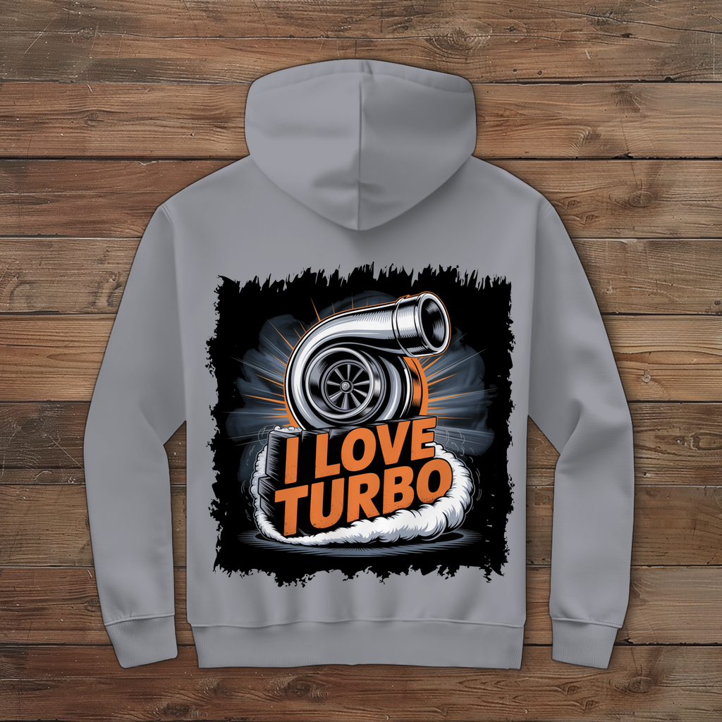 I LOVE TURBO ( DTF / Hinten )