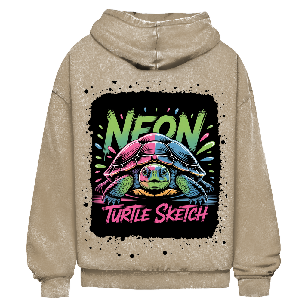 NEON TURTLE ( DTF / Hinten )