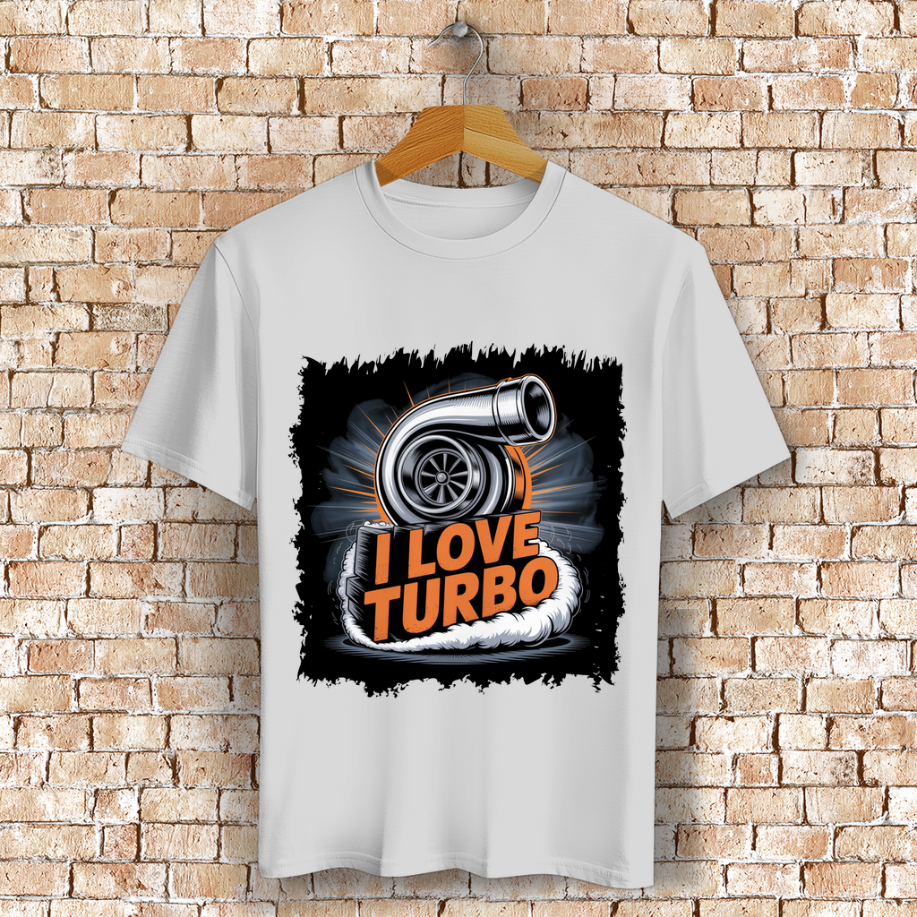 I LOVE TURBO ( DTF / Vorne )