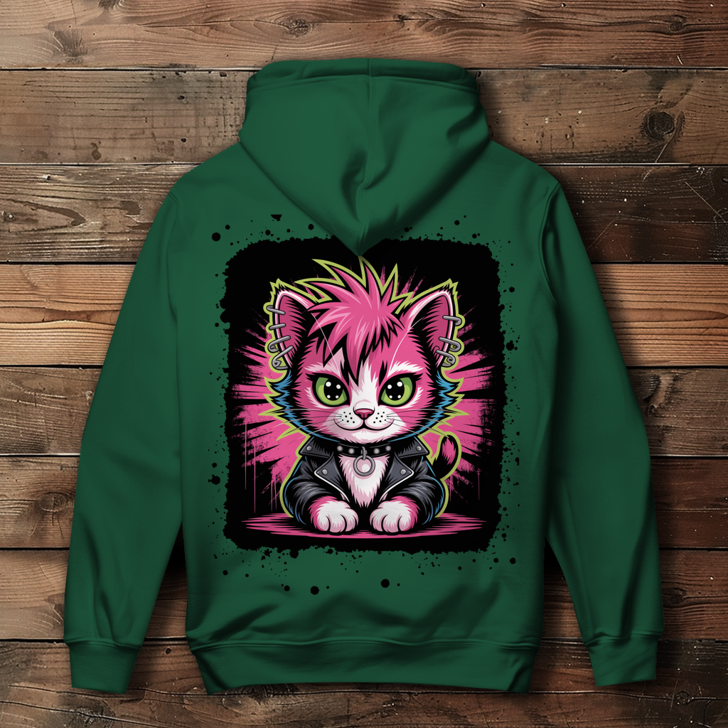 PUNK-CAT ( DTF / Hinten )