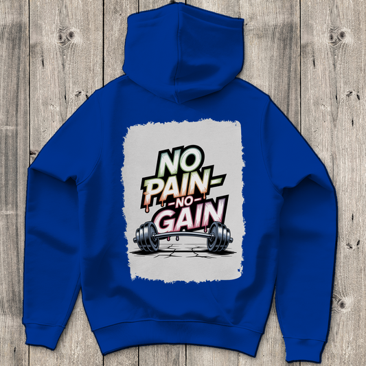 NO PAIN NO GAIN ( DTF / Hinten )