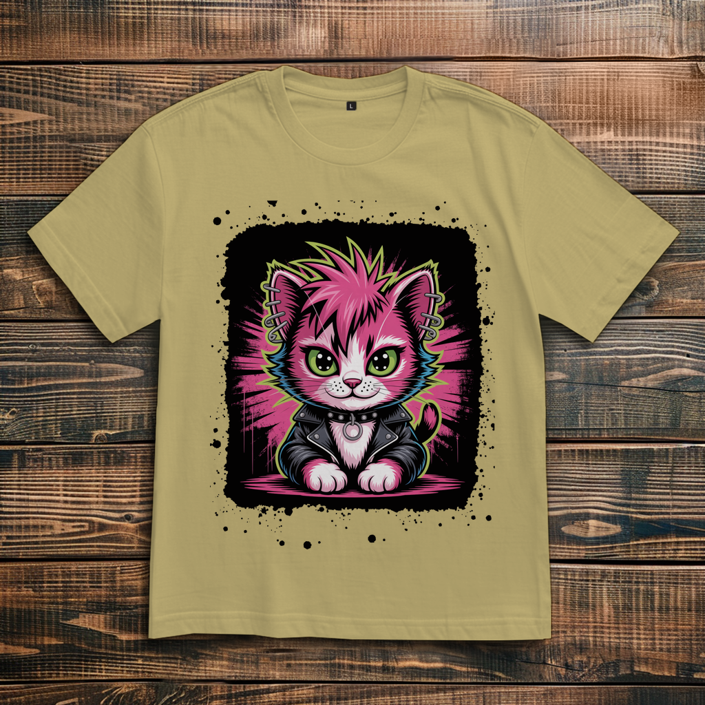 PUNK-CAT ( DTF / Vorne )