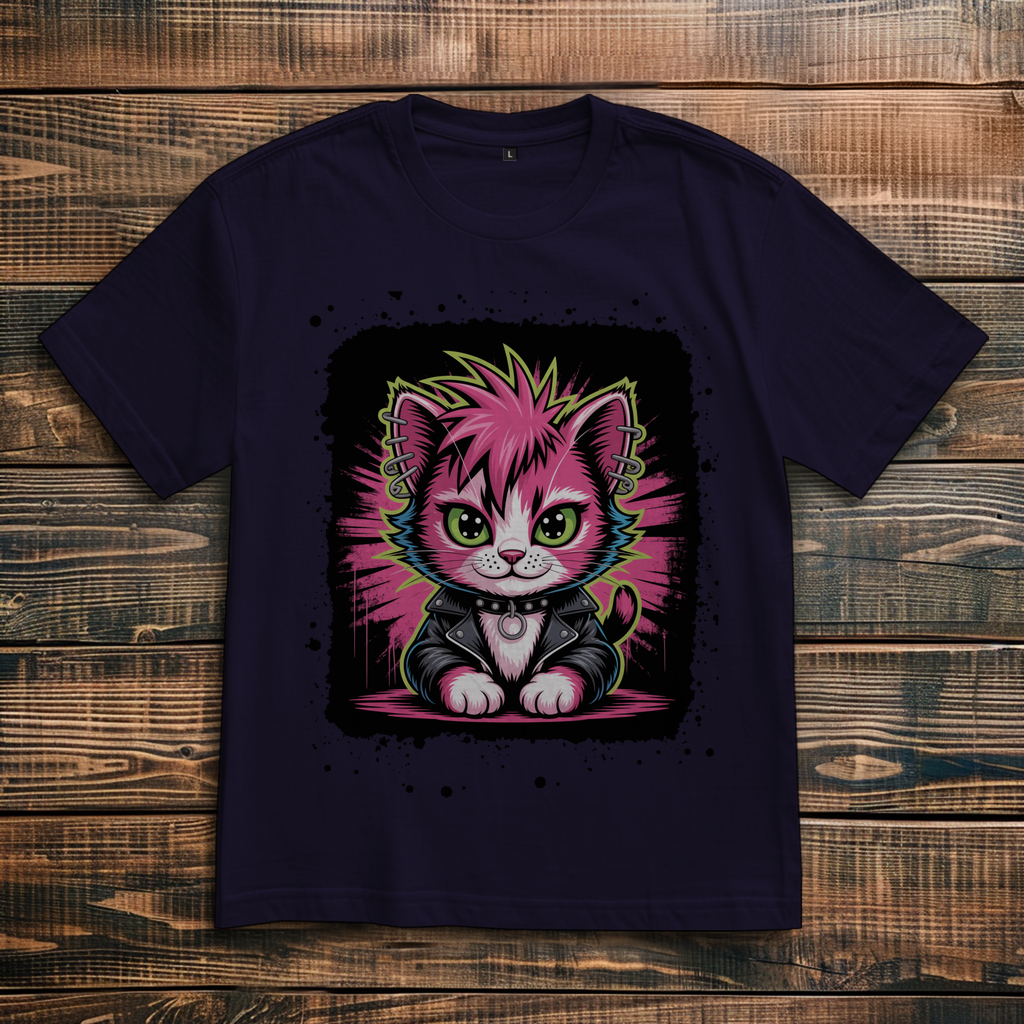 PUNK-CAT ( DTF / Vorne )