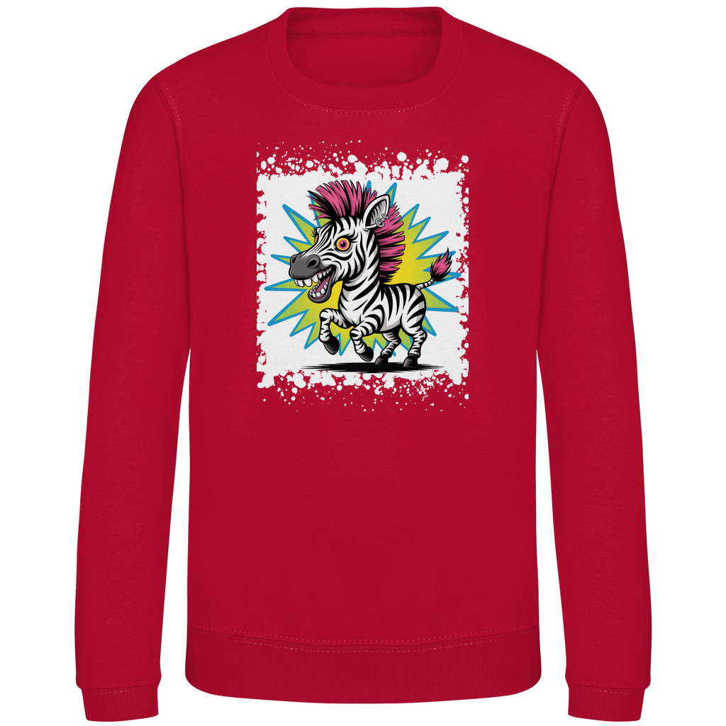 Verrücktes Zebra ( DTF / Vorne )