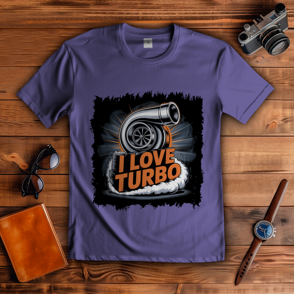 I LOVE TURBO ( DTF / Vorne )