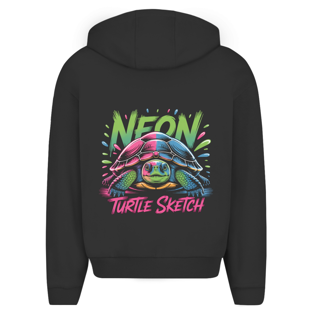 NEON TURTLE ( DTF / Hinten )