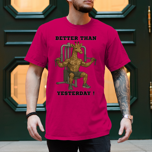 BETTER THAN YESTERDAY !