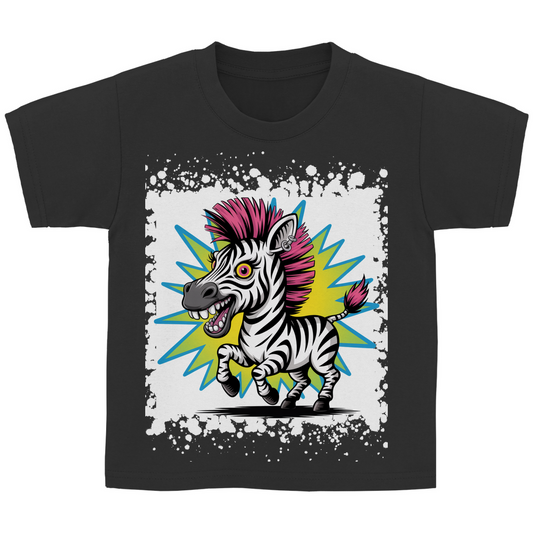 Verrücktes Zebra ( DTF / Vorne )